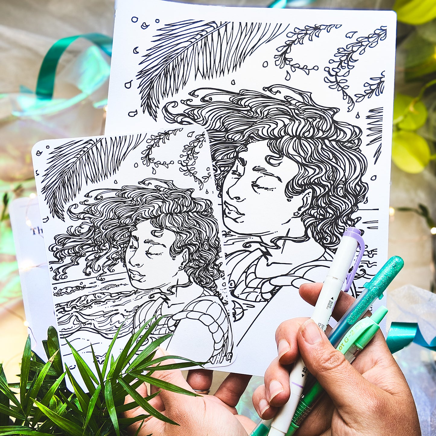 The King of Nothing - Romantic Comedy Ebook & Printable Coloring Page Bundle