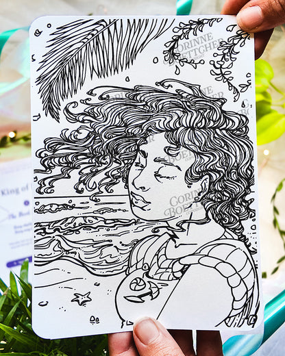Premium-Quality Printable Coloring Page - Co-Create Your Own Wall Art